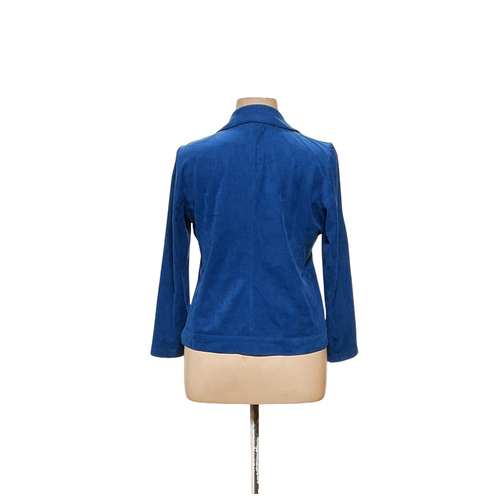 Chico's Blue Polyester Basic Jacket - image 2